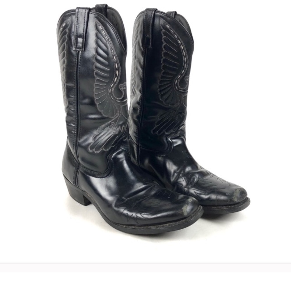 LAREDO Lea Vamp Fox  Men's Cowboy Boots Size 12